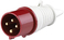 Вилка  3Р 16А 380В IP44 TDM