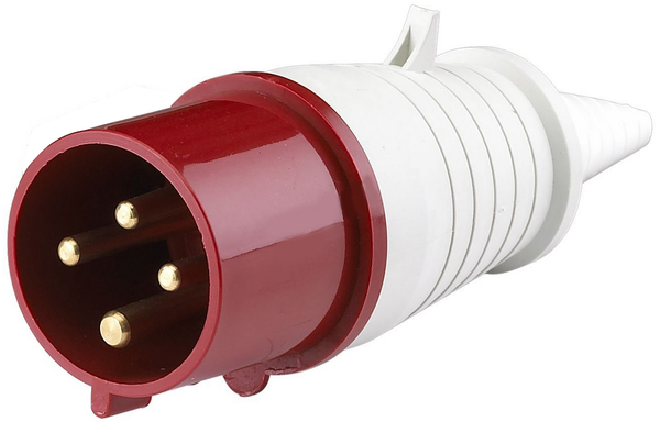 Вилка  3Р 16А 380В IP44 TDM
