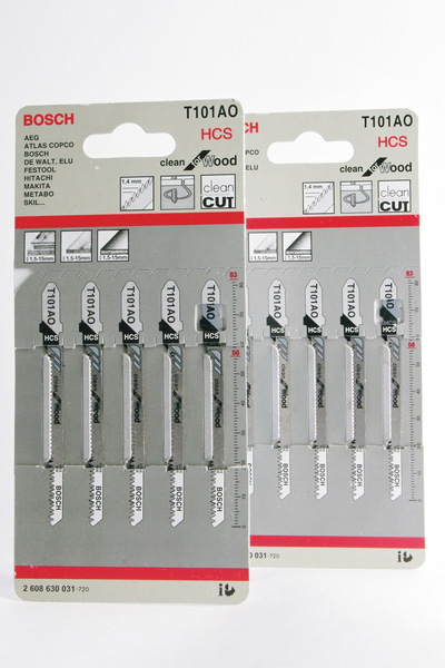 Пилки для электролобзика BOSCH T101 AO