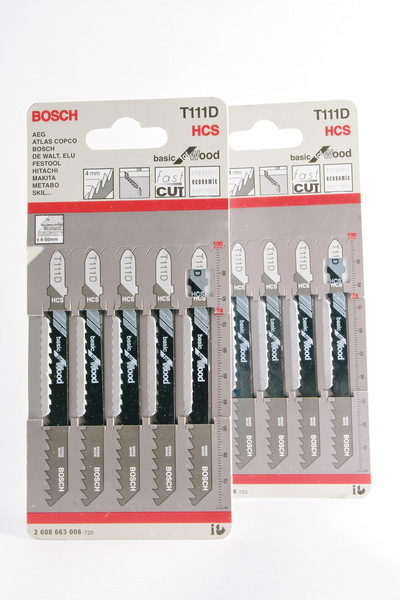 Пилки для электролобзика BOSCH T111 D