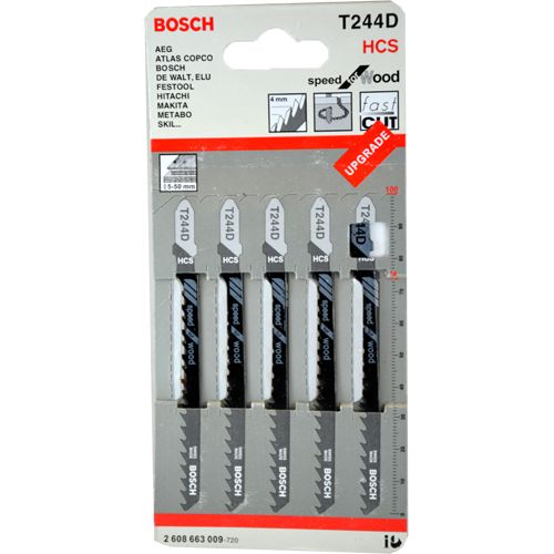 Пилки для электролобзика BOSCH T244D