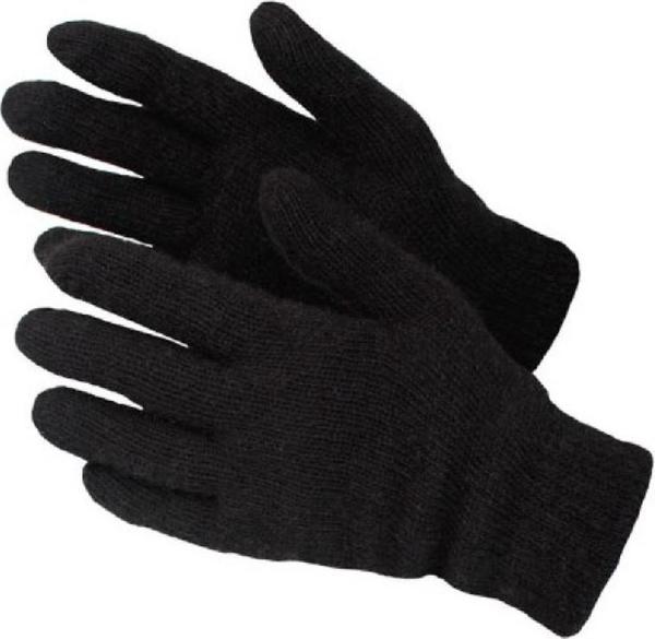 Перчатки трикотажные, 7 класс, утепленные, L-XL