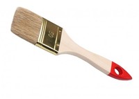 Кисть плоская "STANDARD", деревянная ручка, 25 мм