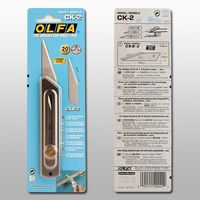 Нож "OLFA" OL-CK-2 корпус и лезвие из нержавеющей стали 20 мм