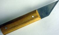 Нож сапожный деревянная ручка