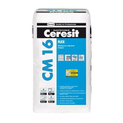 Клей для плитки эластичный Ceresit CM 16, 25 кг