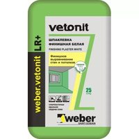 Шпатлевка финишная Weber-Vetonit LR+, 25 кг