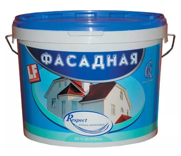 Краска фасадная Respect, 14 кг