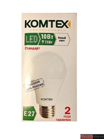 Светодиодная лампа Груша Е27 10Вт (белый)